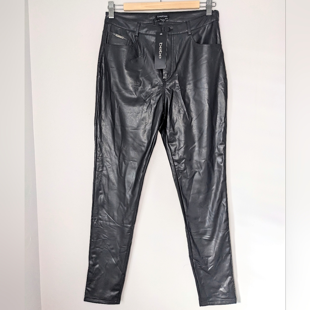 Bebe Vegan Leather Pants
